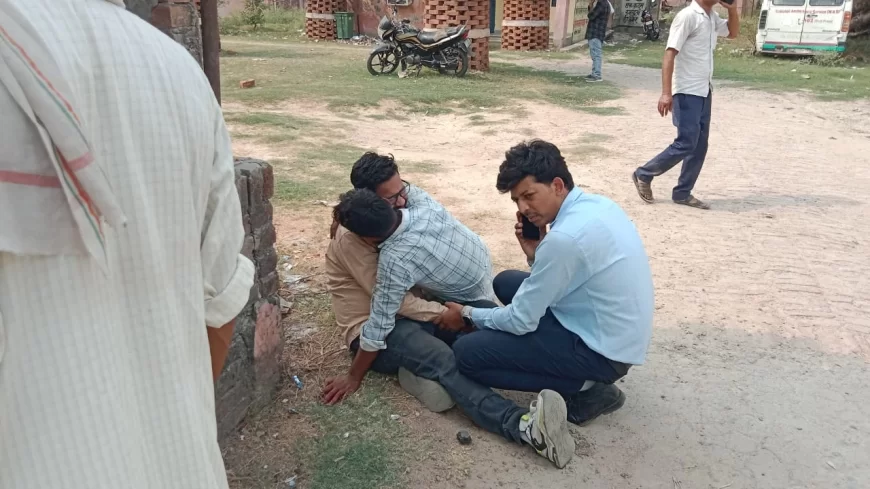 अज्ञात वाहन के टक्कर से बाइक सवार कोचिंग संचालक की मौके पर मृत्यु