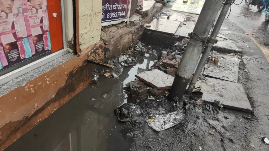 प्रशासनिक अव्यवस्था के चलते इस मानसून में शहर की जनता बाढ़ का दंश झेलेगी