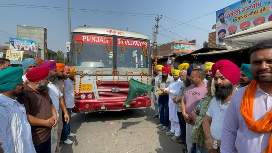 कैबिनेट मंत्री ईटीओ ने अमृतसर से मेहता रूट पर लंबे समय से चली आ रही बस सेवा को फिर से शुरू करवाया