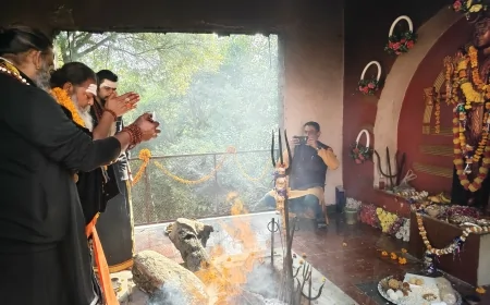 अघोरपीठ बाबा सत्यनाथ मठ पर हुआ तीन दिवसीय अवधूत देशना पर्व का समापन