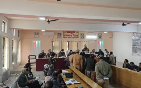 तहसील बिलग्राम में सम्पूर्ण समाधान दिवस आयोजित, सीडीओ ने दिए त्वरित निस्तारण के निर्देश