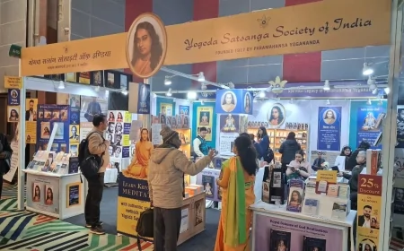 Yogoda Satsanga Society Shines at World Book Fair