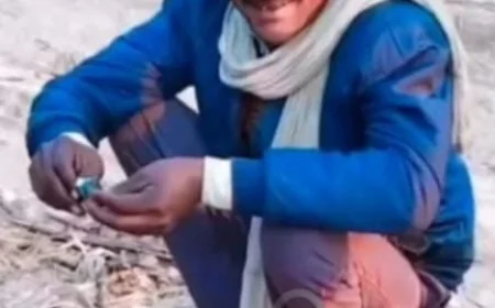 ट्रैक्टर ट्राली ने बाइक में मारी जोरदार टक्कर एक की मौत एक घायल