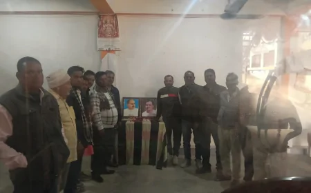 "GRAMG योजन" : भाजपा गायघाट ने एक दिवसीय कार्यशाला का आयोजन कर...