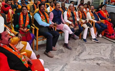 सबसे युवा नेता नितिन नवीन को राष्ट्रीय अध्यक्ष बनने पर मुजफ्फरपुर भाजपा कार्यकर्ताओं में हर्ष और उल्लास