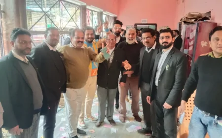 Devpal Singh Elected President, Sandeep Mishra Becomes Bar Secretary in Budaun