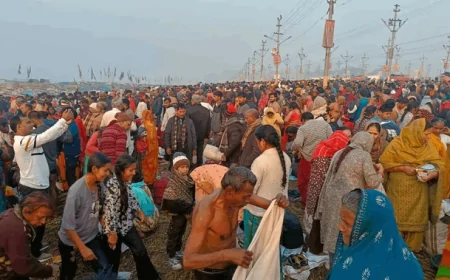 त्रिवेणी संगम पर आस्था का सैलाब, वसंत पंचमी स्नान पर अब तक एक करोड़ से अधिक श्रद्धालुओं ने लगाई डुबकी