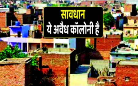 अवैध कॉलोनी बसाने वाले की खैर नहीं, करोड़ों जुर्माने के साथ 10 साल जेल, कलेक्टर पर भी गिरेगी गाज