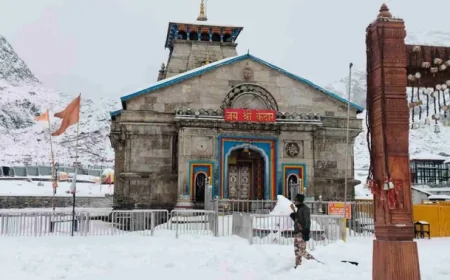 बदला मौसम: दून में झमाझम बारिश, केदारनाथ-क्षेत्र में बर्फबारी और कड़ाके की ठंड