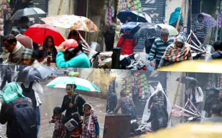 दिल्ली-NCR में मौसम का मिज़ाज़ बदलाः बारिश से ठिठुरन बढ़ी, IMD ने यलो अलर्ट जारी किया, तेज हवाओं और ओले गिरने की संभावना