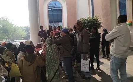 भू-माफियाओं से मुक्ति दो या इच्छा मृत्यु दो—सहरिया समाज का आरोप, बिना नोटिस जमीन खाली कराने की कोशिश पर बवाल