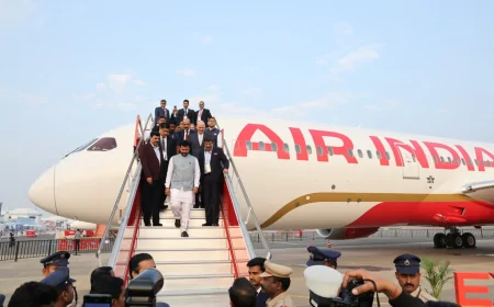 Kinjarapu Ram Mohan Naidu, Minister of Civil Aviation of India, inaugurating Wings India 2026 exhibition at Bagumpet Airport Hyderabad on Wednesday.