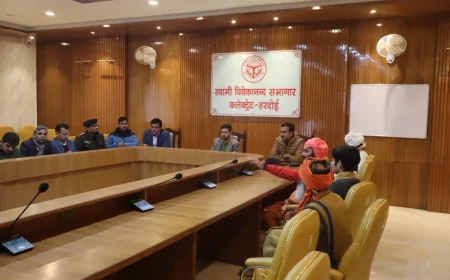 चौरासी कोसी परिक्रमा एवं पड़ावों पर सभी व्यवस्थायें सुनिश्चित करायेंः अनुनय झा