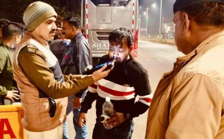 जिलेभर में सघन वाहन चेकिंग अभियान, नियम उल्लंघन पर 800 वाहनों पर कार्रवाई