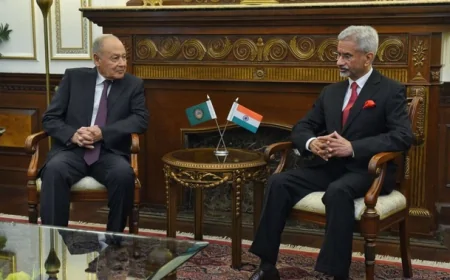 जयशंकर ने अरब देशों के विदेश मंत्रियों से की मुलाकात, सहयोग-शांति समेत कई मुद्दों पर हुई व्यापक चर्चा