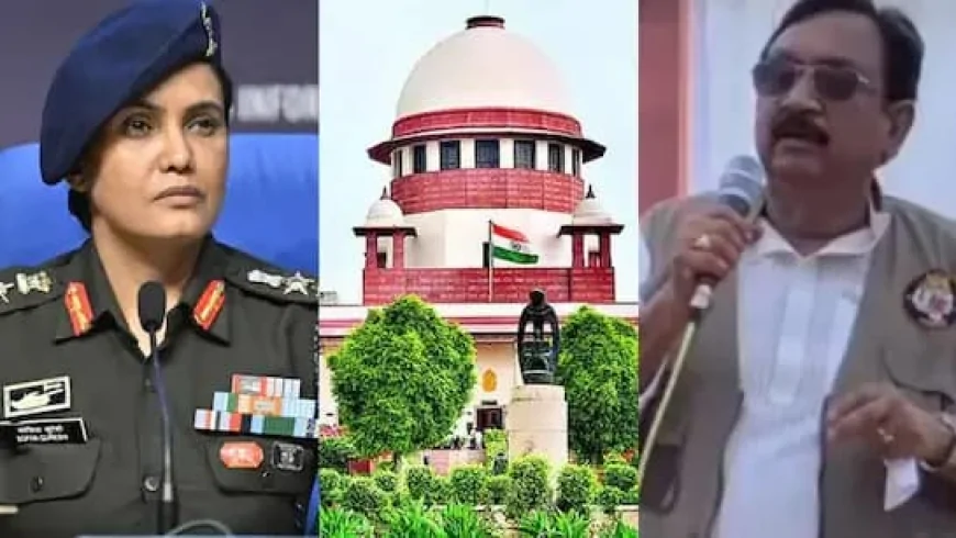 कर्नल सोफिया कुरैशी केस: सुप्रीम कोर्ट ने एमपी सरकार से पूछा, अब तक मंत्री पर केस चलाने की मंजूरी क्यों नहीं?