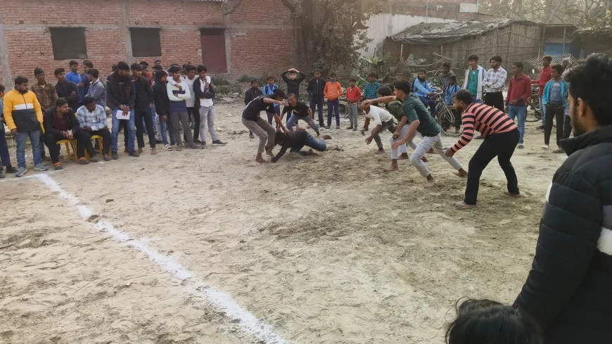 "जूनियर कबड्डी और सीनियर कबड्डी प्रतियोगिता" : राजकीय मिडिल स्कूल कांटा और अमीरी उच्च हाई स्कूल ने जीता