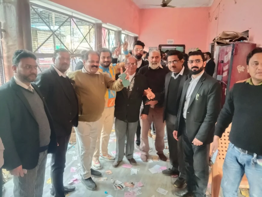 Devpal Singh Elected President, Sandeep Mishra Becomes Bar Secretary in Budaun