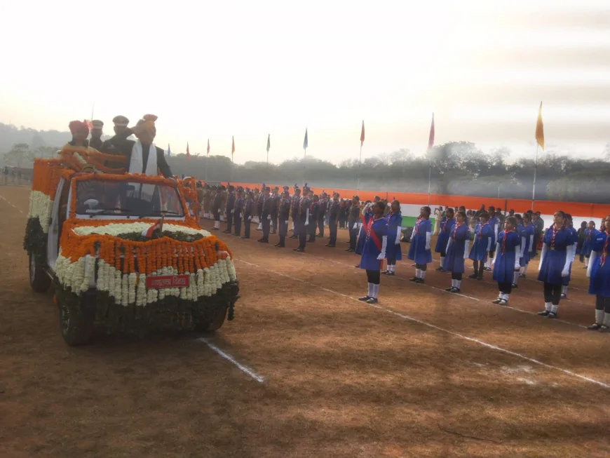 ग्वालियर में भारत स्काउट एवं गाइड ने हर्षोल्लास के साथ मनाया 77वां गणतंत्र दिवस