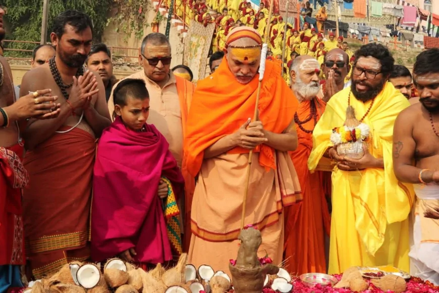 माघ मेला क्षेत्र से शंकराचार्य अविमुक्तेश्वरानंद सरस्वती का बिना स्नान प्रस्थान