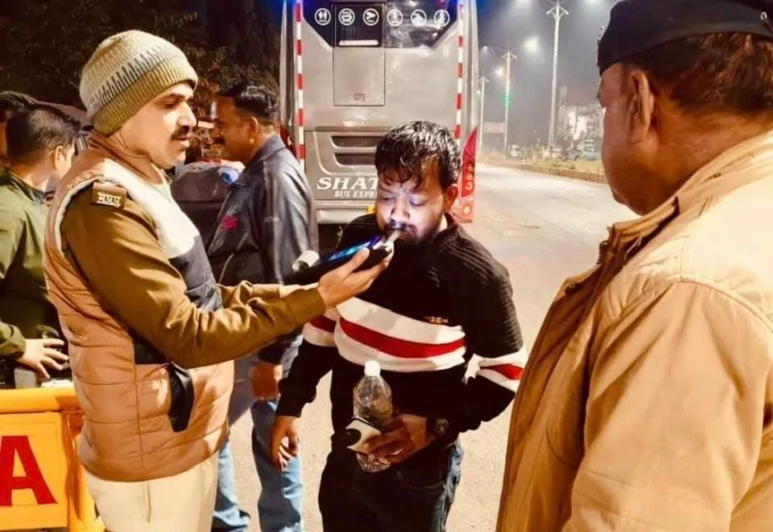 जिलेभर में सघन वाहन चेकिंग अभियान, नियम उल्लंघन पर 800 वाहनों पर कार्रवाई