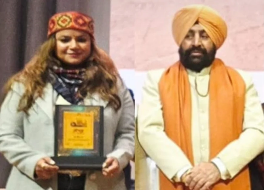 ज्योतिष व टैरो क्षेत्र में योगदान पर डॉ. दीप्ति शर्मा को मिला “श्री चक्र सम्मान”