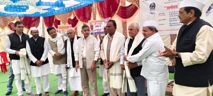 पटलावदा में हुआ ग्रामोदय से सर्वोदय व्याख्यान कार्यक्रम, भार्गव, पालीवाल, जोशी, सिकरवार सहित कई नेताओं की रही उपस्थिति