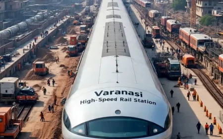 बजट 2026–27 के बड़े इंफ्रास्ट्रक्चर एलान: दिल्ली–वाराणसी समेत 7 हाई-स्पीड रेल कॉरिडोर, बनारस–पटना में जहाज मरम्मत सुविधाएं