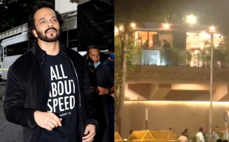 जुहू में निर्देशक रोहित शेट्टी के घर के बाहर चार राउंड फायरिंग, पुलिस ने इलाके को सील कर शुरू की जांच