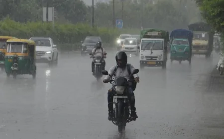 दिल्ली-एनसीआर में झमाझम बारिश के बीच सर्दी और यलो अलर्ट, जल्द मिलेगी राहत