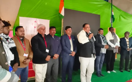 “Ghat-Ghat Mora Saiyaan” Message Marks Conclusion of Winter Peace Festival; Hardoi Team Honors Dignitaries