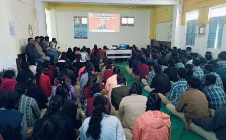 सांदीपनि मॉडल स्कूल बलडी में कैरियर मेले का सफल आयोजन