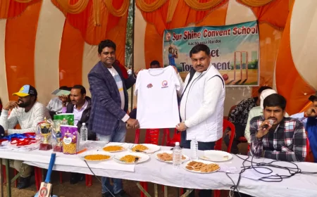 Sunshine Convent Cricket Tournament Kicks Off; Six Thrilling Matches Played on Opening Day