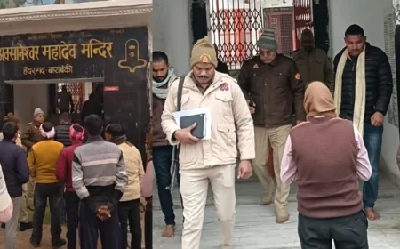 अवसानेश्वर मंदिर के गर्भगृह में चोरी, 8 किलो चांदी समेत 25 लाख का सामान पार