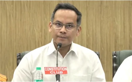 गौरव गोगोई होंगे असम कांग्रेस के विधानसभा चुनाव पैनल के अध्यक्ष, 35 सदस्यीय कमेटी का गठन