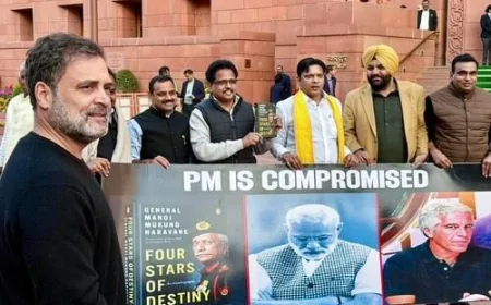 लोकसभा में पीएम के संबोधन टलने पर राहुल गांधी का तंज, बोले—डर के कारण संसद नहीं आए मोदी