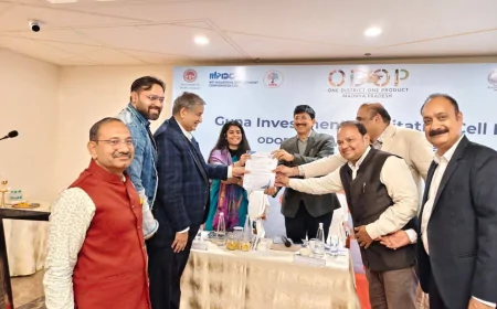 गुना में जिला स्तरीय निवेश, निर्यात एवं रोजगार संवर्धन कार्यक्रम का सफल आयोजन