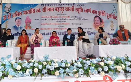 कलेक्टर ने संजय गांधी स्टेडियम में आयोजित