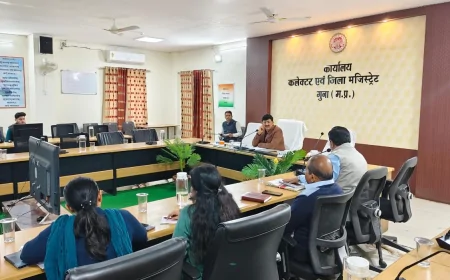 कलेक्टर की अध्यक्षता में खाद्य एवं नागरिक आपूर्ति विभाग की समीक्षा बैठक संपन्न