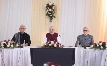 केंद्र सरकार जम्मू-कश्मीर के समग्र विकास के लिए कटिबद्ध: अमित शाह