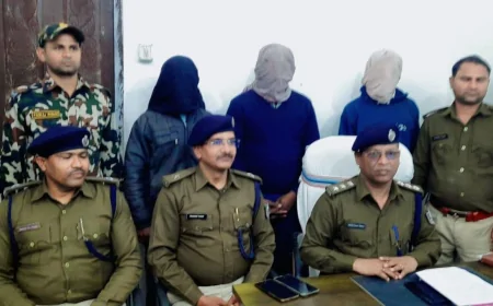 नवादा पुलिस ने युवक के मर्डर केस का किया खुलासा, 3 आरोपी अरेस्ट