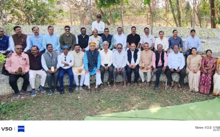 विद्या भारती के पूर्व कार्यकर्ताओं का साथी मिलन कार्यक्रम संपन्न