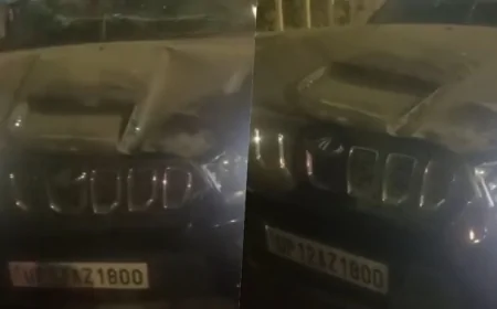 गाजीपुर में दर्दनाक सड़क हादसा: स्कॉर्पियो की चपेट में आए 76 वर्षीय बुजुर्ग की मौत, चालक गिरफ्तार