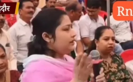 इंदौर में महिला का सवाल: 2 मिनट के वीडियो ने महापौर और निगम की कार्यप्रणाली पर उठाए सवाल