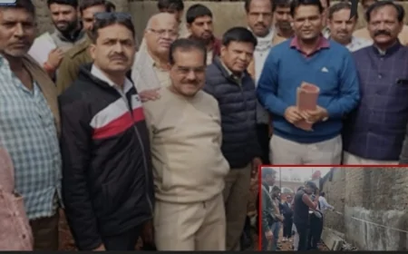 स्टेशन रोड धर्मशाला भूमि विवाद का पटाक्षेप, सीमांकन के बाद अतिक्रमण हटाने पर सहमति