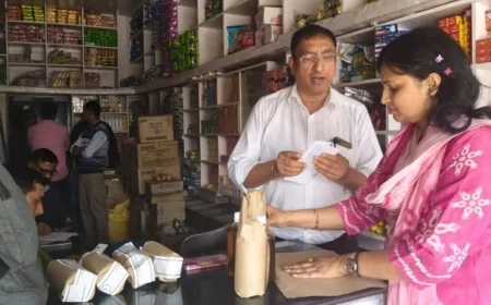 होली से पहले मिलावट के खिलाफ सख्ती, लखनऊ समेत कई जिलों में बड़ी कार्रवाई