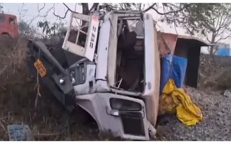 ओडिशा में दर्दनाक सड़क हादसा, ट्रेलर से टकराई पुलिस गाड़ी; पांच जवान शहीद