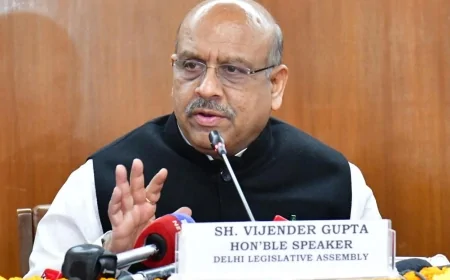 दिल्ली विधानसभा को आधुनिक शासन का वैश्विक मॉडल बनाने की प्रतिबद्धता :गुप्ता