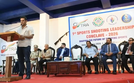 Telangana Hosts India’s First Sports Shooting Leadership Conclave, Charts Vision for Olympic Excellence