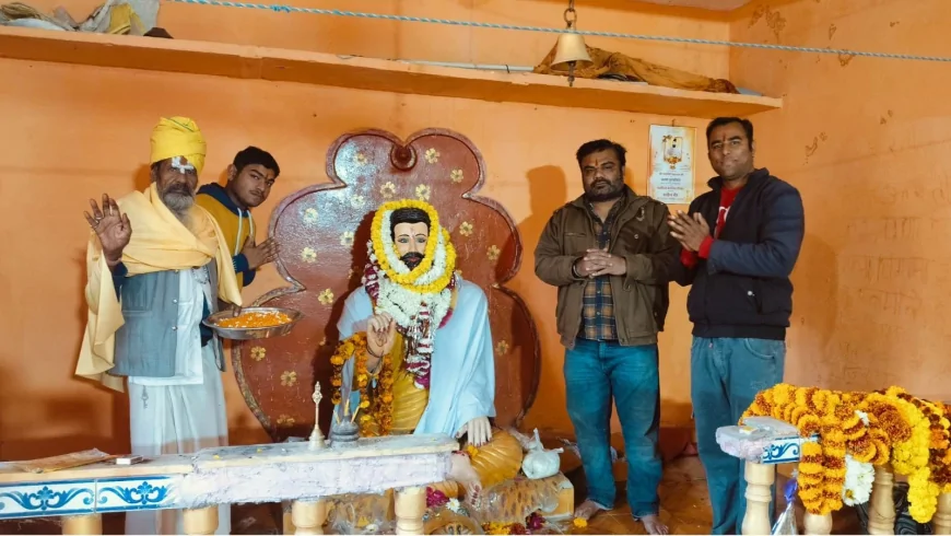 संत रविदास जयंती पर श्रीराम कॉलोनी स्थित मंदिर में श्रद्धा से पूजा-अर्चना, संकीर्तन का आयोजन